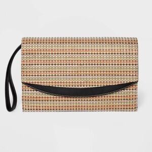 A New Day | Woven Multicolored Clutch